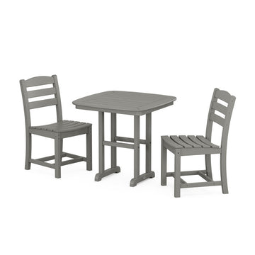 Polywood La Casa Café Side Chair 3-Piece Dining Set PWS1211-1