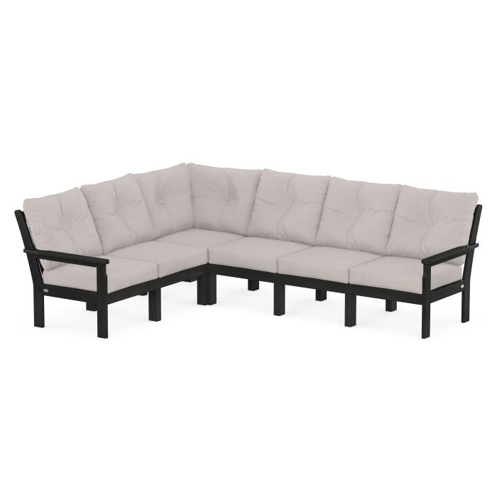 Polywood Vineyard 6-Piece Sectional Set