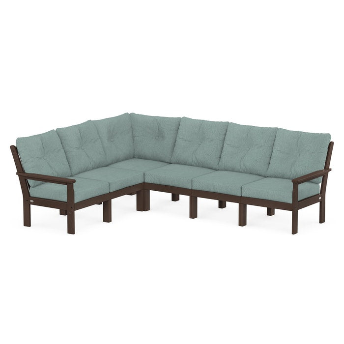 Polywood Vineyard 6-Piece Sectional Set