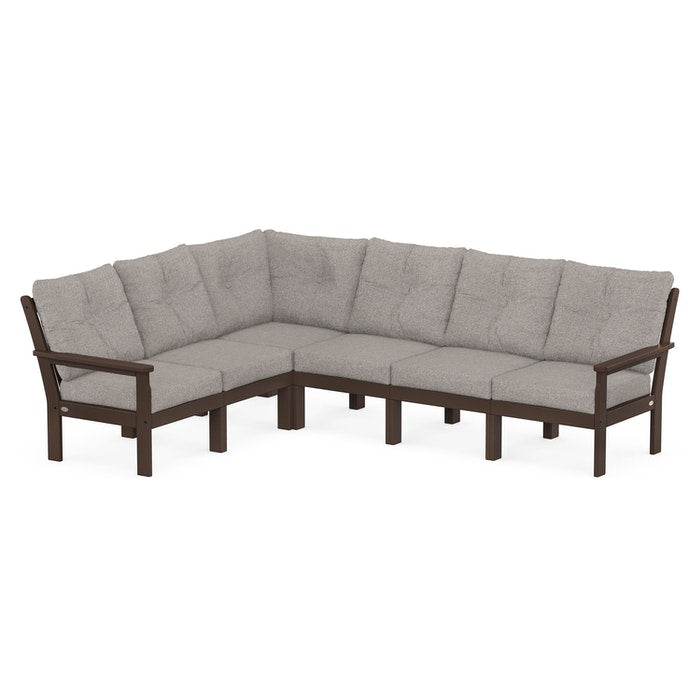 Polywood Vineyard 6-Piece Sectional Set