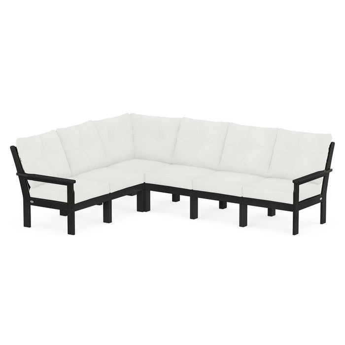 Polywood Vineyard 6-Piece Sectional Set