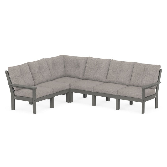 Polywood Vineyard 6-Piece Sectional Set