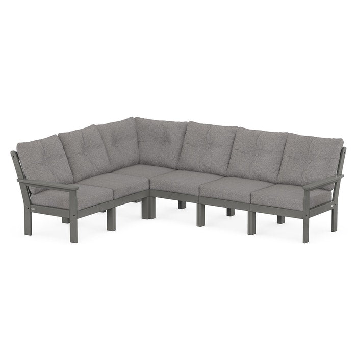 Polywood Vineyard 6-Piece Sectional Set