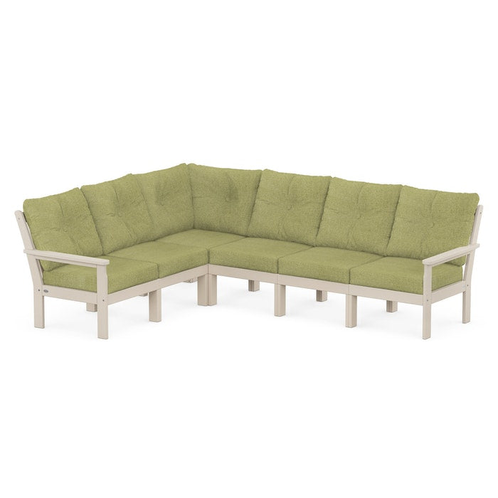 Polywood Vineyard 6-Piece Sectional Set