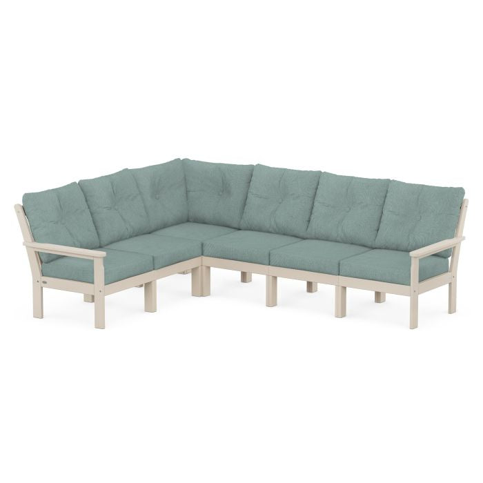 Polywood Vineyard 6-Piece Sectional Set