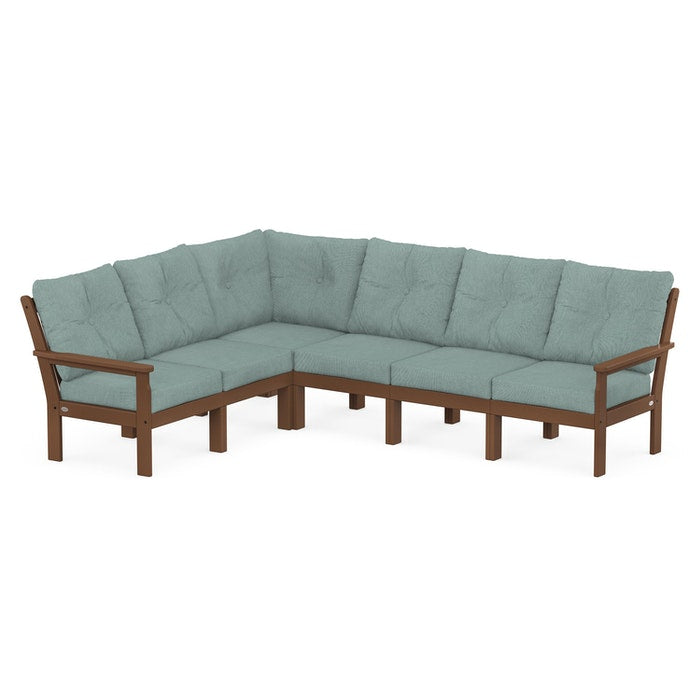 Polywood Vineyard 6-Piece Sectional Set