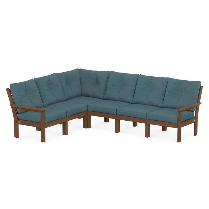 Polywood Vineyard 6-Piece Sectional Set