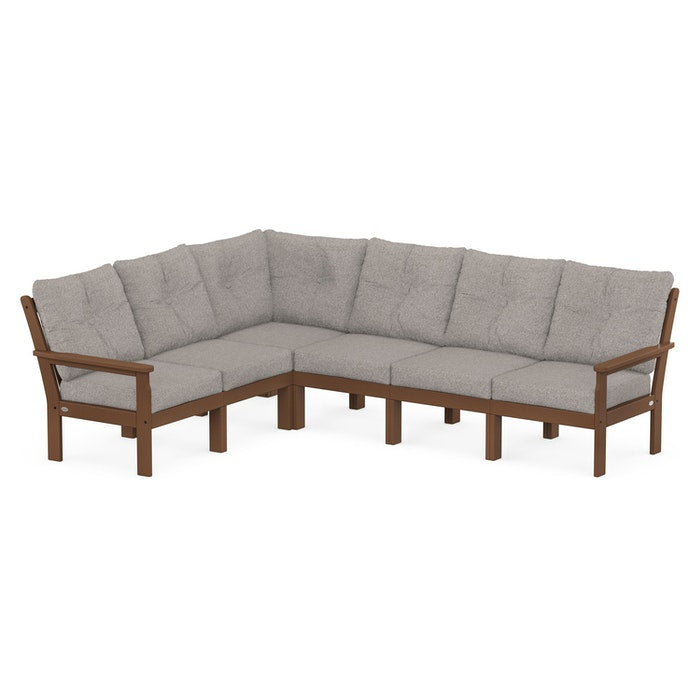 Polywood Vineyard 6-Piece Sectional Set