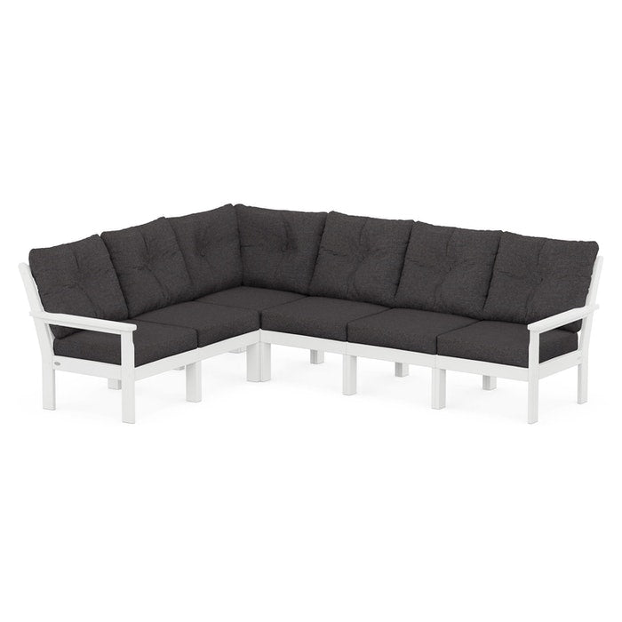 Polywood Vineyard 6-Piece Sectional Set