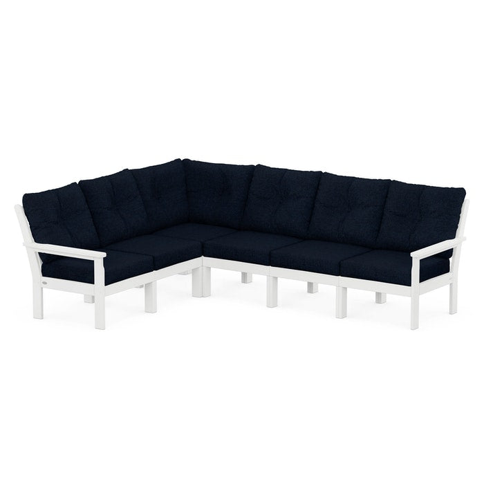 Polywood Vineyard 6-Piece Sectional Set