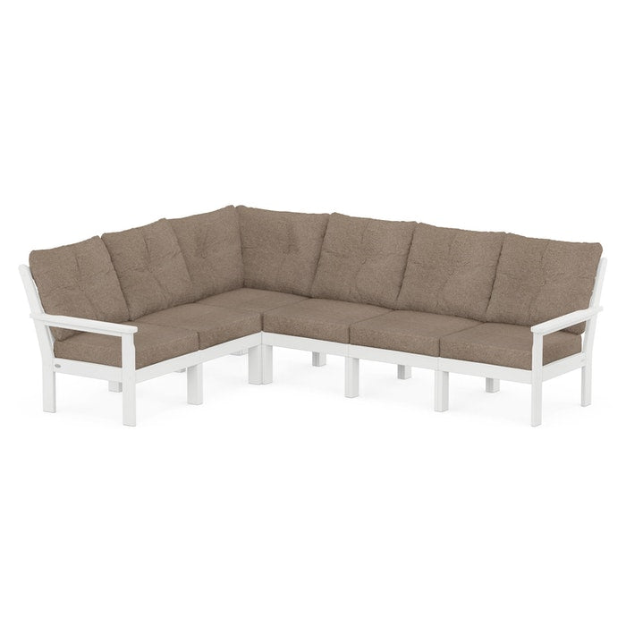 Polywood Vineyard 6-Piece Sectional Set