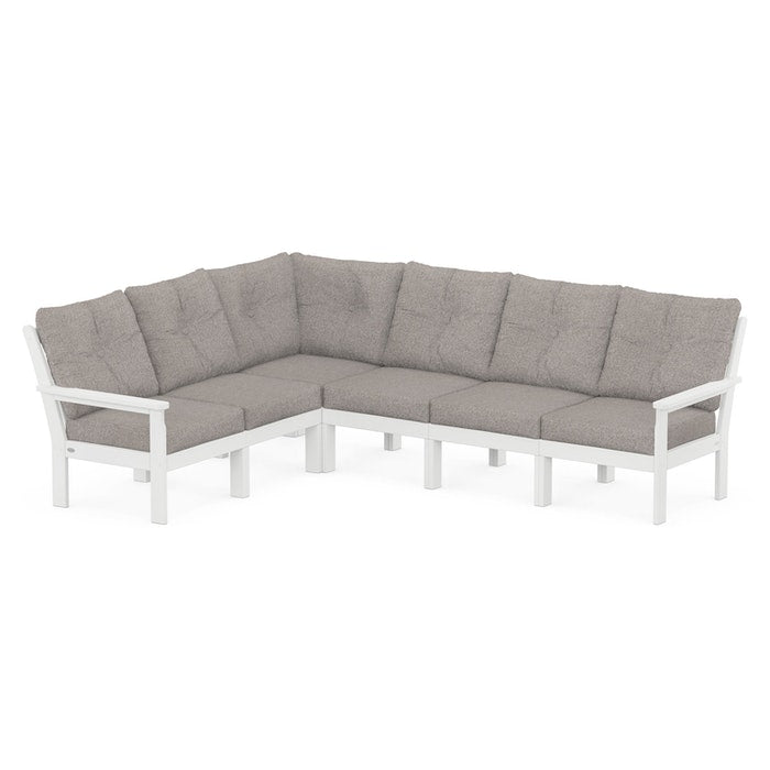 Polywood Vineyard 6-Piece Sectional Set