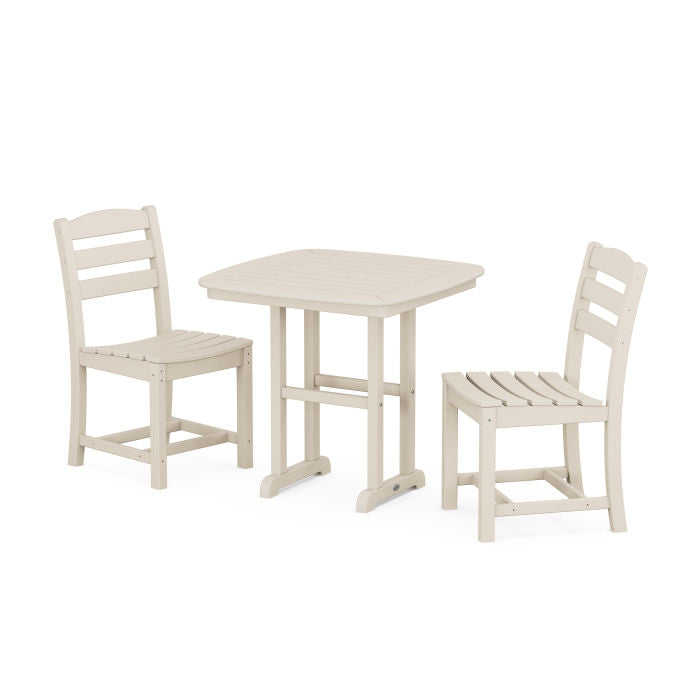 Polywood La Casa Café Side Chair 3-Piece Dining Set PWS1211-1