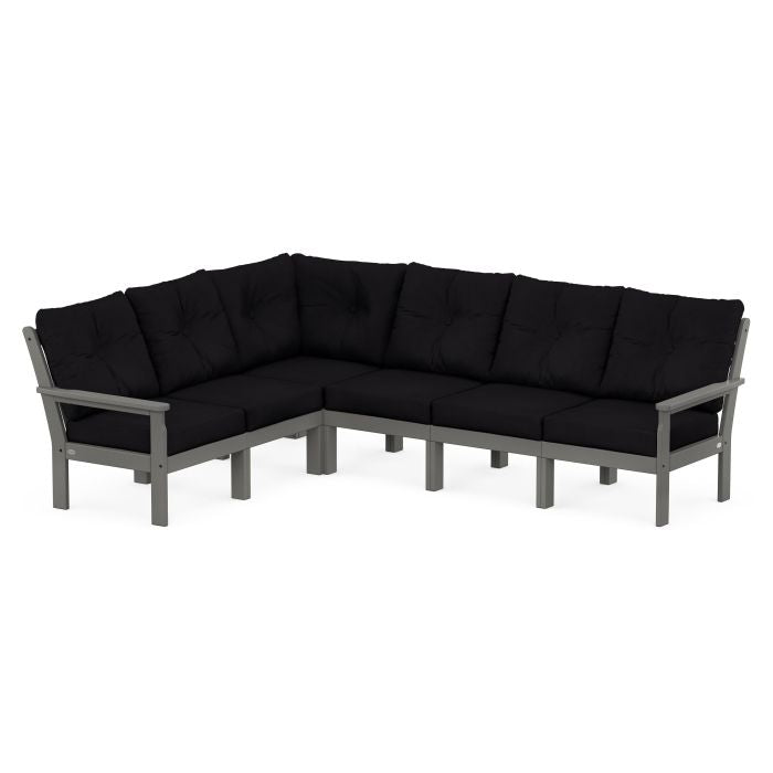 Polywood Vineyard 6-Piece Sectional Set