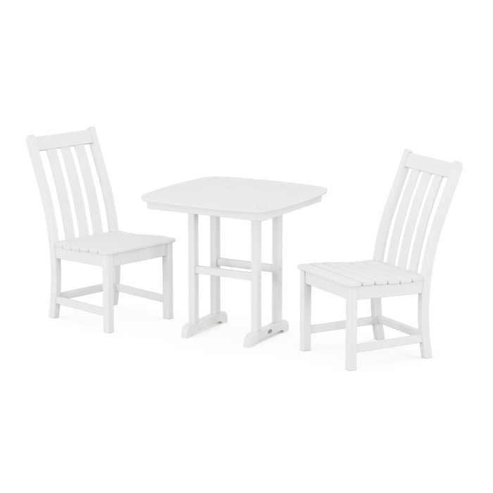 Polywood Vineyard Side Chair 3-Piece Dining Set PWS1228-1