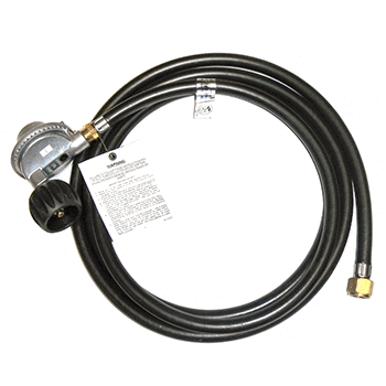 American Fyre Designs L.P 10 Foot Extension Hose W/Elbow Fitting