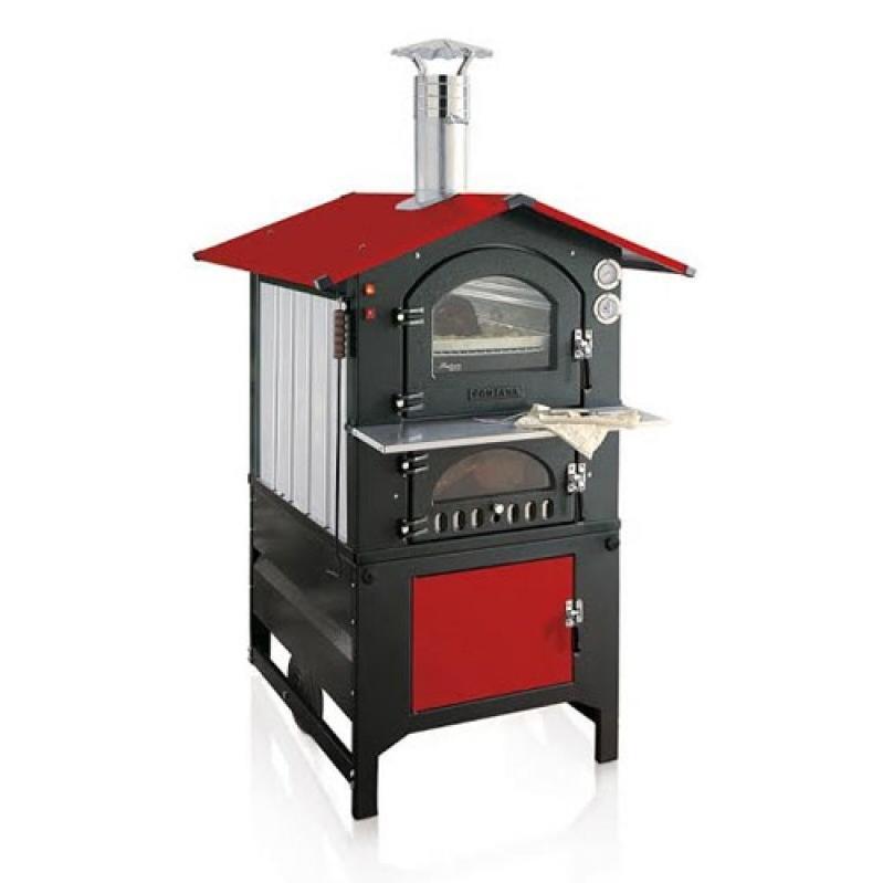 Fontana Forni Gusto 80x54AV Freestanding Wood Burning Oven and Grill