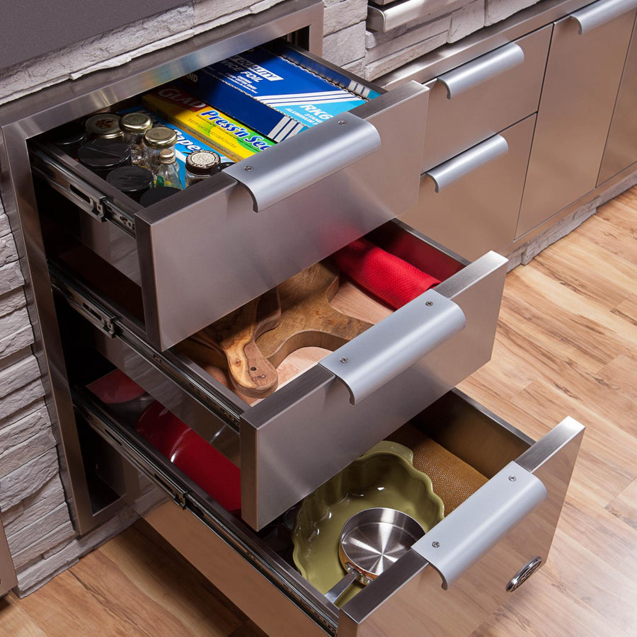 DCS 20-Inch Triple Tower Drawer With Soft Close - TDT1-20