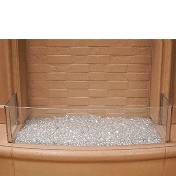 American Fyre Designs Tempered Glass Wind Guards For All Fire Pits