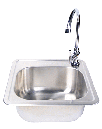 Fire Magic Stainless Steel Sink/ Faucet