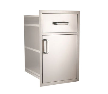 Fire Magic Premium Flush, Soft Close Large Pantry door/Drawer Combo