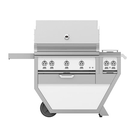 Hestan 54 Deluxe Outdoor 36 Grill With Double Side Burner With Color –  Outdoor Elegance Patio Design Center