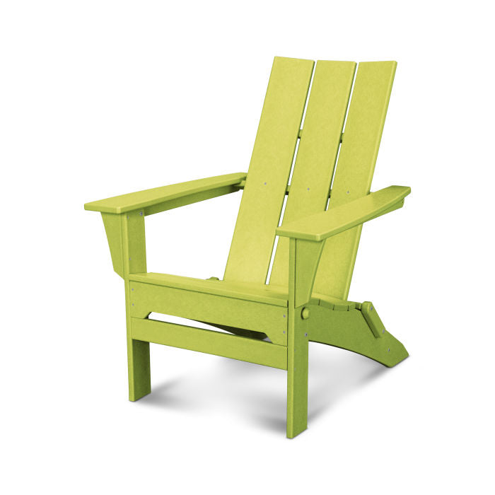 Polywood Modern Folding Adirondack Chair MNA110