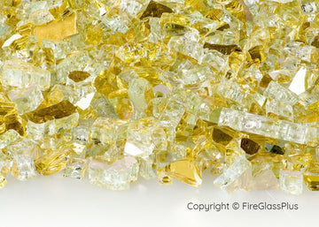Fire Glass Plus Goldrush Reflective 1/4