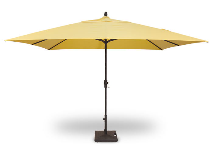 Treasure Garden 8' X 11' Crank Lift Rectangular Umbrella