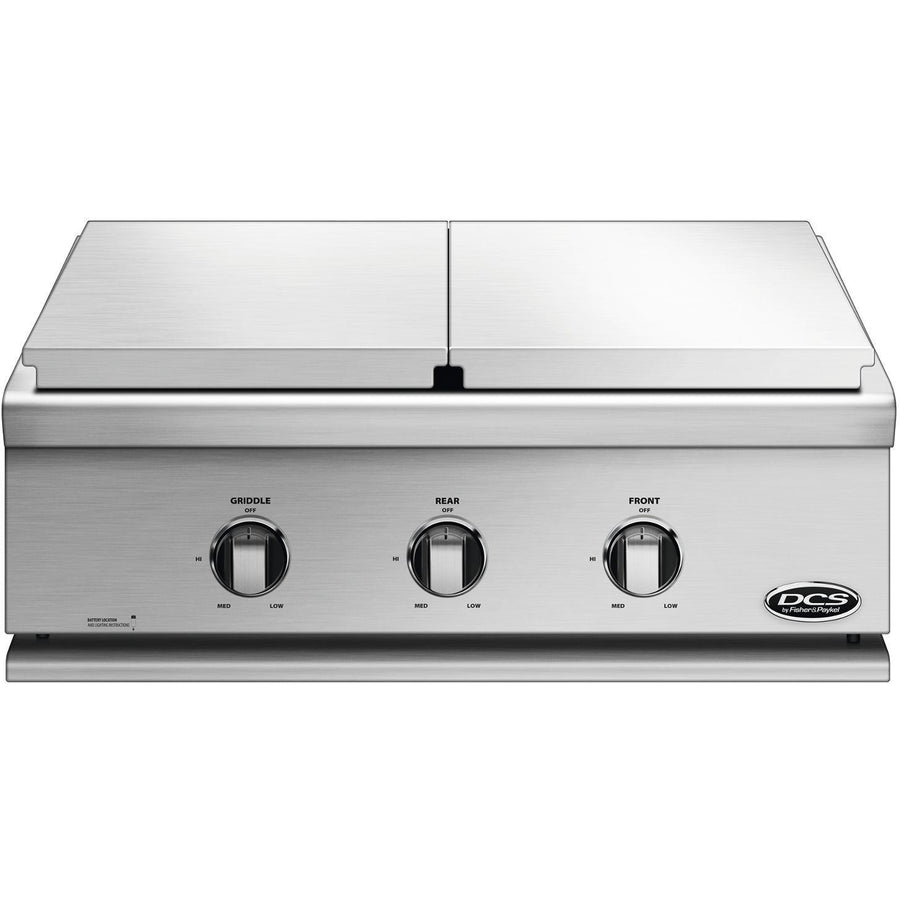 DCS Liberty 30-Inch Built-In Gas Double Side Burner And Griddle - BFGC-30BGD