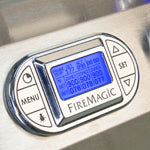 Fire Magic Echelon Diamond E660s Portable BBQ Grill With Digital Thermometer & Flush Mounted Single Side Burner